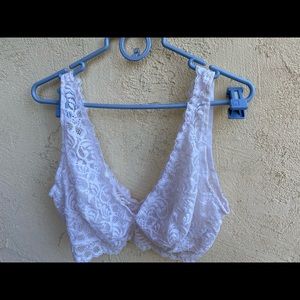 White lace bralette 3x from